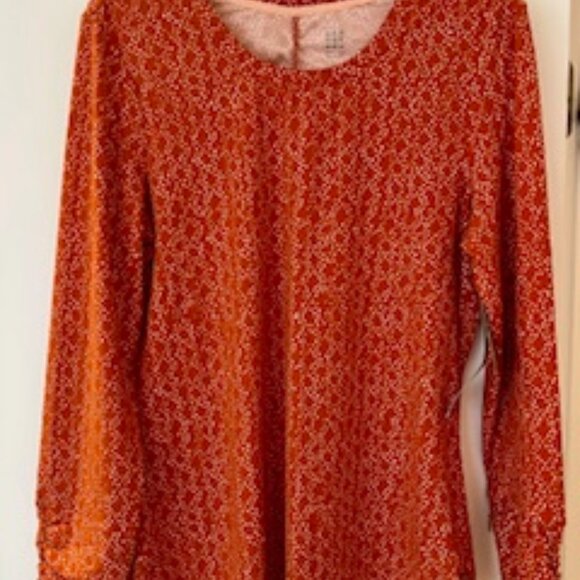 TITLE NINE Grace 2.0 Long Sleeve Top - Trellis - Picture 5 of 5